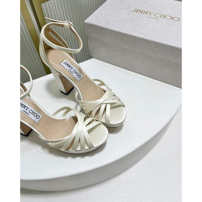 Jimmy Choo Thick Heel Sandals SHS05533