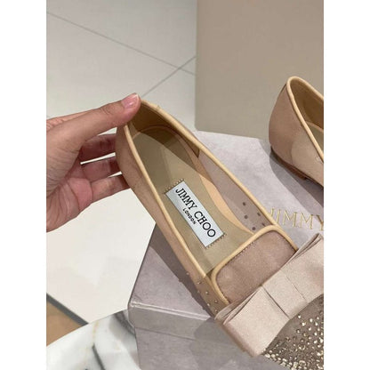 Jimmy Choo Knot Ballet Shoes SH00386