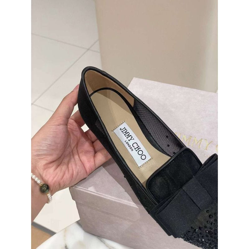 Jimmy Choo Knot Ballet Shoes SH00388
