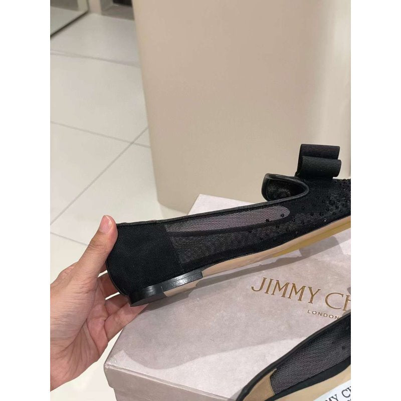 Jimmy Choo Knot Ballet Shoes SH00388