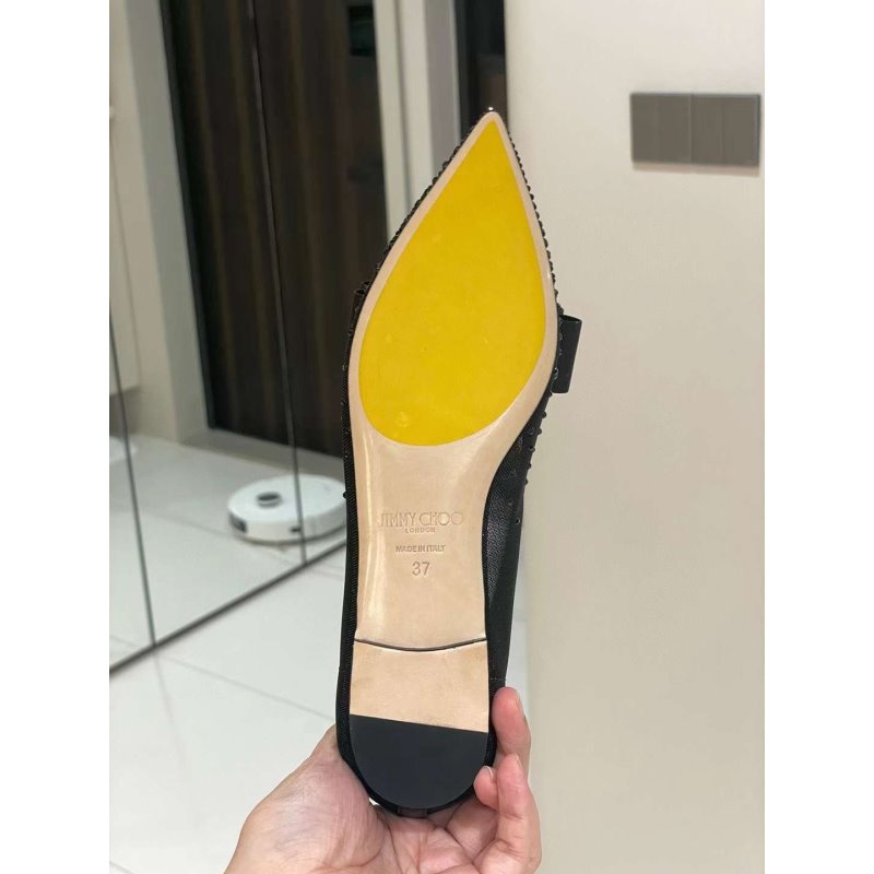Jimmy Choo Knot Ballet Shoes SH00388