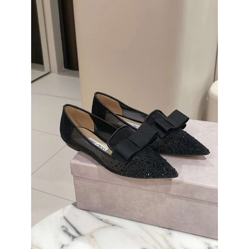 Jimmy Choo Knot Ballet Shoes SH00388