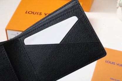 Louis Vuitton Black Wallet  WLB01285