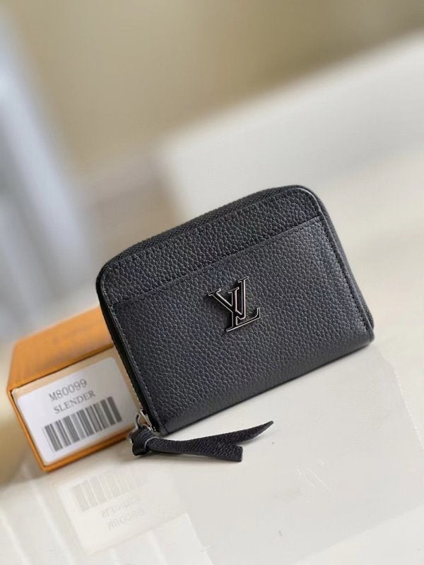 Louis Vuitton Black Zippy Wallet WLB01273