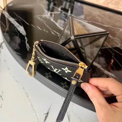 Louis Vuitton Black Zippy Wallet WLB01279