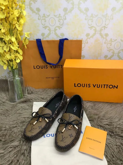 Louis Vuitton Brown Shoes SHS02551