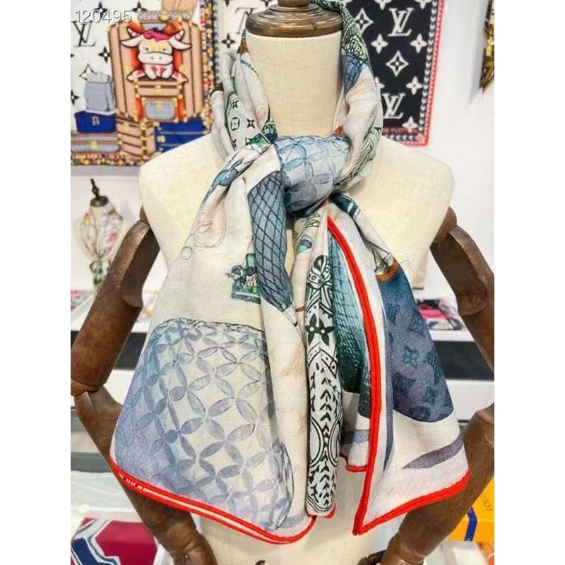 Louis Vuitton Cashmere Silk Scarf SS001289
