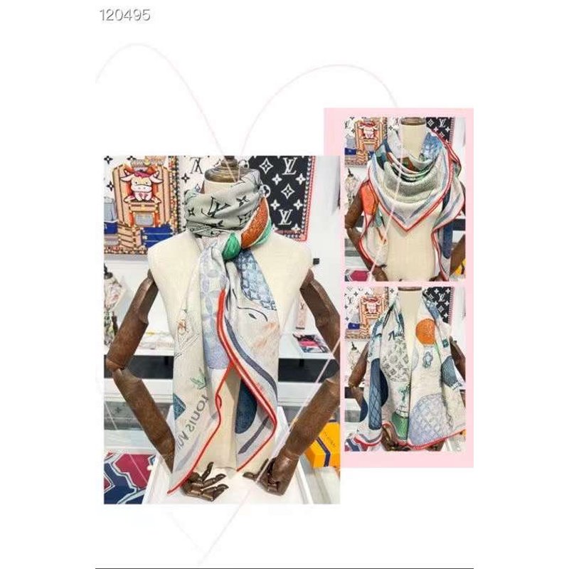 Louis Vuitton Cashmere Silk Scarf SS001289