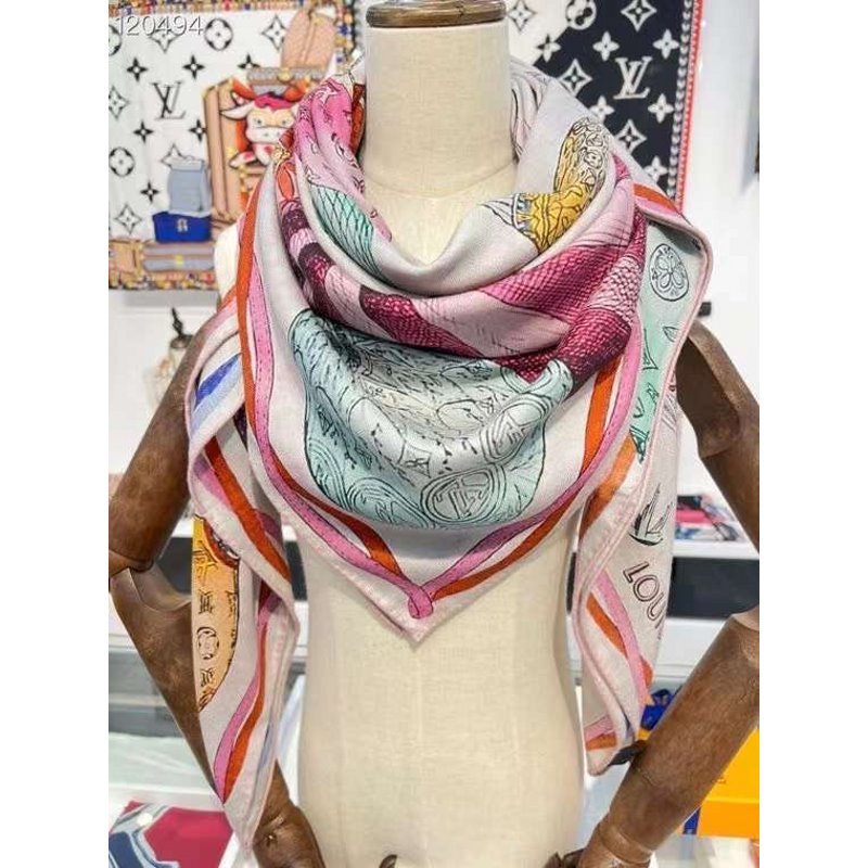 Louis Vuitton Cashmere Silk Scarf SS001290