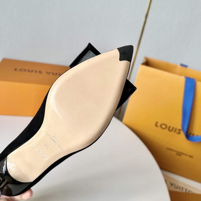 Louis Vuitton Heeled Pointed Toe Shoes  SH00117