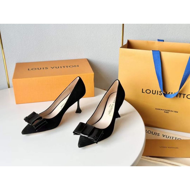 Louis Vuitton Heeled Pointed Toe Shoes  SH00117