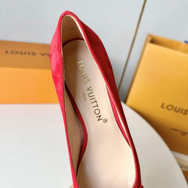 Louis Vuitton Heeled Pointed Toe Shoes  SH00118
