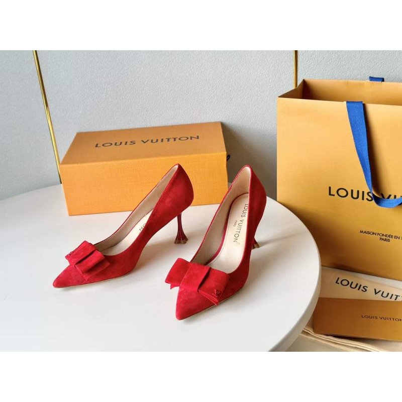 Louis Vuitton Heeled Pointed Toe Shoes  SH00118