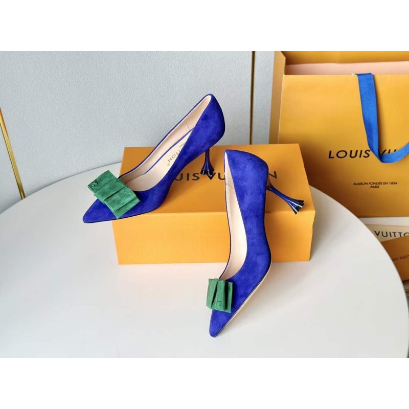 Louis Vuitton Heeled Pointed Toe Shoes  SH00119