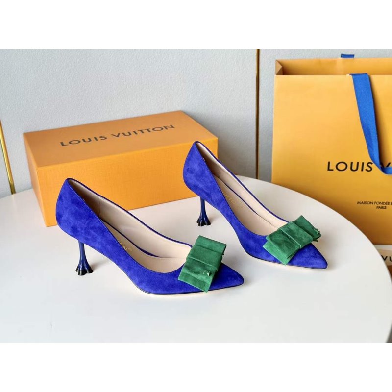 Louis Vuitton Heeled Pointed Toe Shoes  SH00119