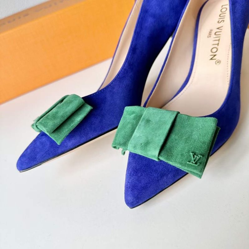 Louis Vuitton Heeled Pointed Toe Shoes  SH00119