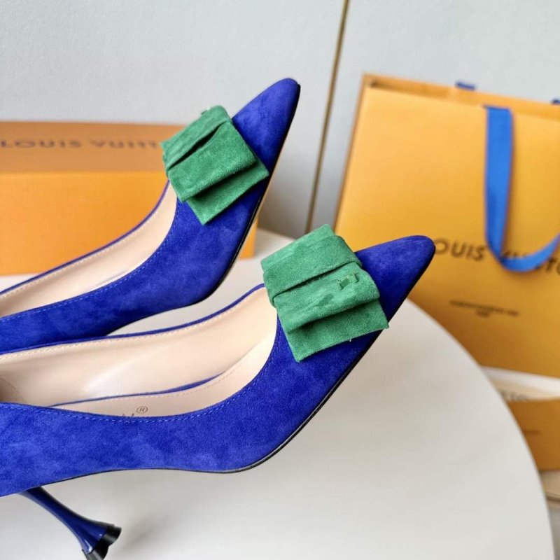 Louis Vuitton Heeled Pointed Toe Shoes  SH00119