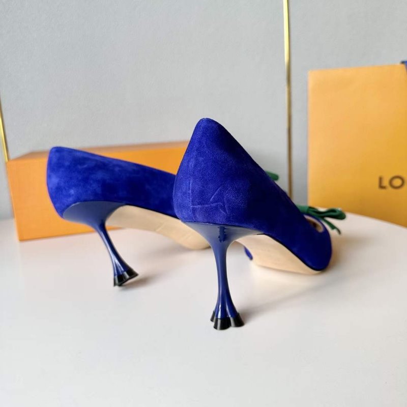 Louis Vuitton Heeled Pointed Toe Shoes  SH00119