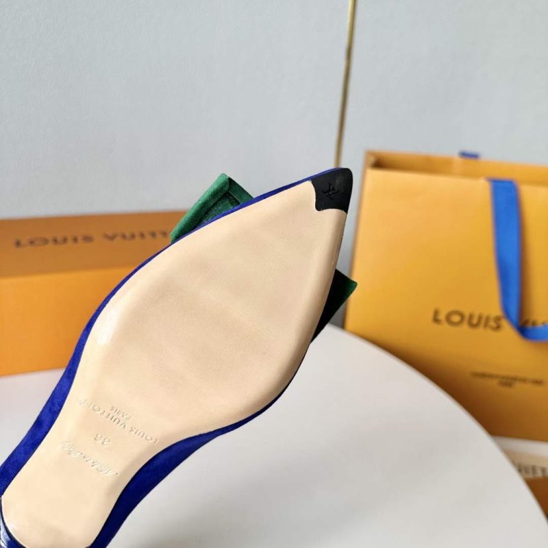 Louis Vuitton Heeled Pointed Toe Shoes  SH00119
