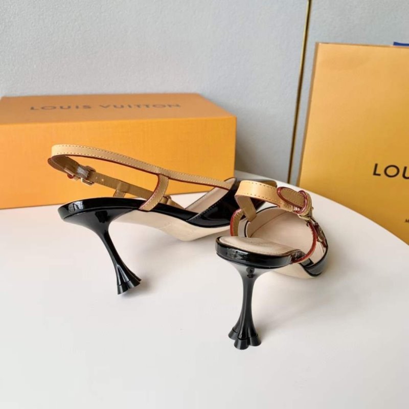 Louis Vuitton High Heeled Sandals SH00220