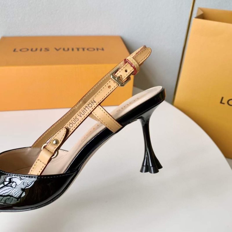 Louis Vuitton High Heeled Sandals SH00220