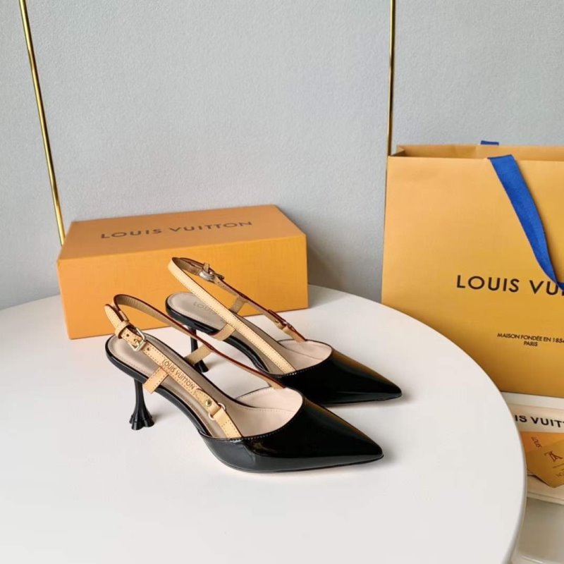 Louis Vuitton High Heeled Sandals SH00220