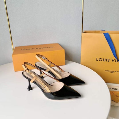 Louis Vuitton High Heeled Sandals SH00220