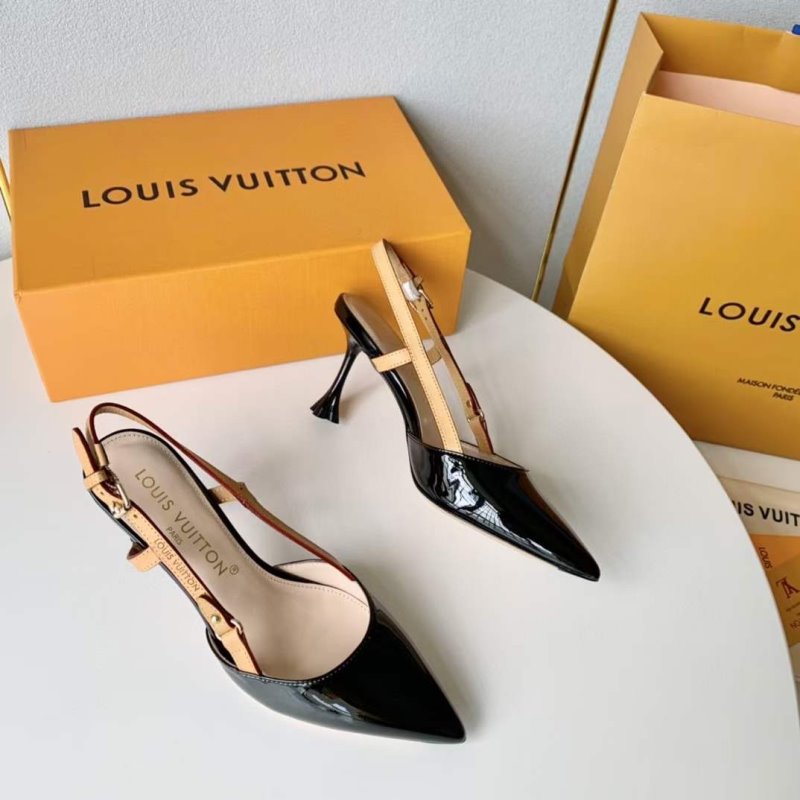 Louis Vuitton High Heeled Sandals SH00220