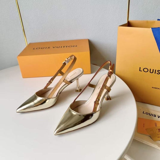 Louis Vuitton High Heeled Sandals SH00221