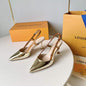 Louis Vuitton High Heeled Sandals SH00221