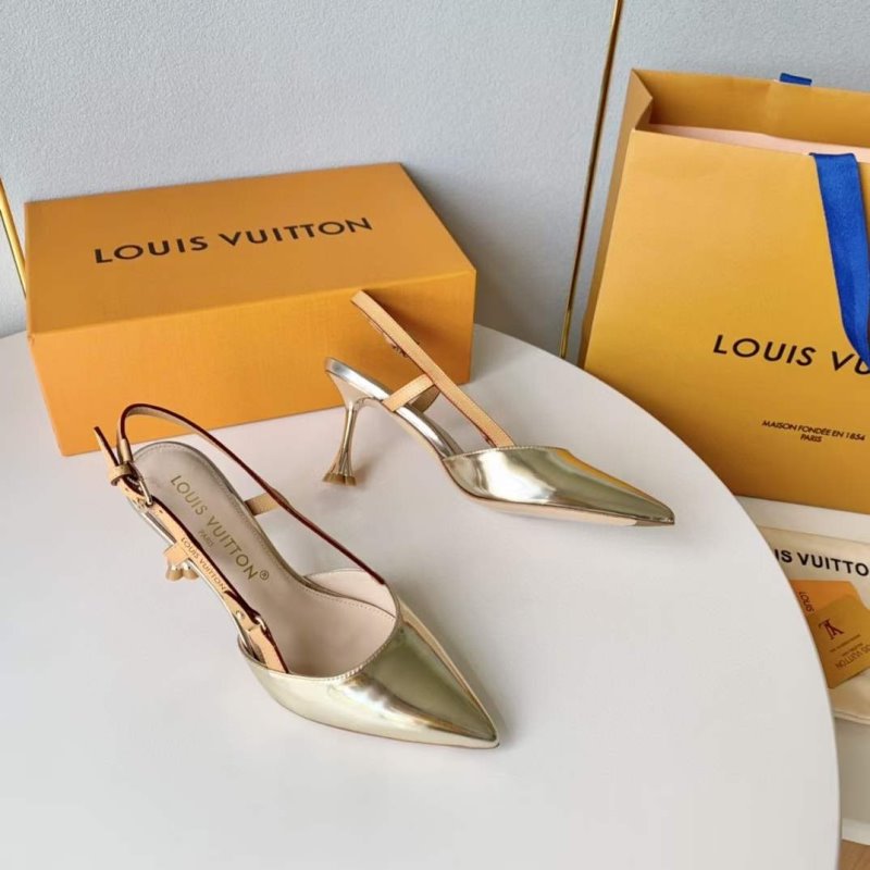 Louis Vuitton High Heeled Sandals SH00221