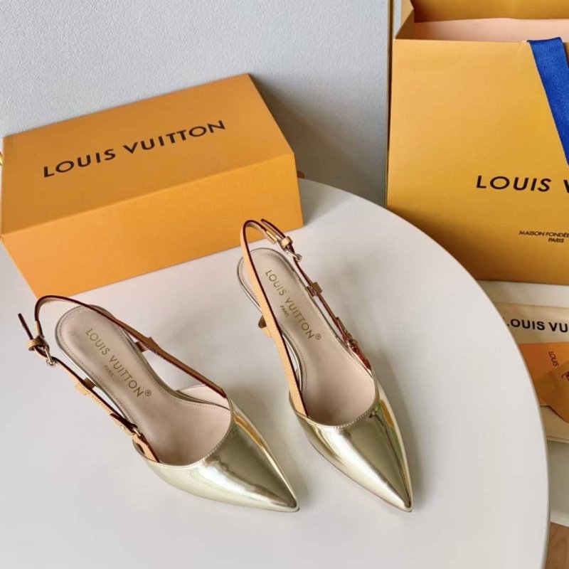 Louis Vuitton High Heeled Sandals SH00221