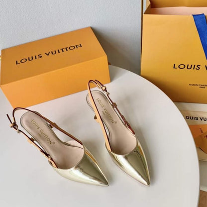 Louis Vuitton High Heeled Sandals SH00221