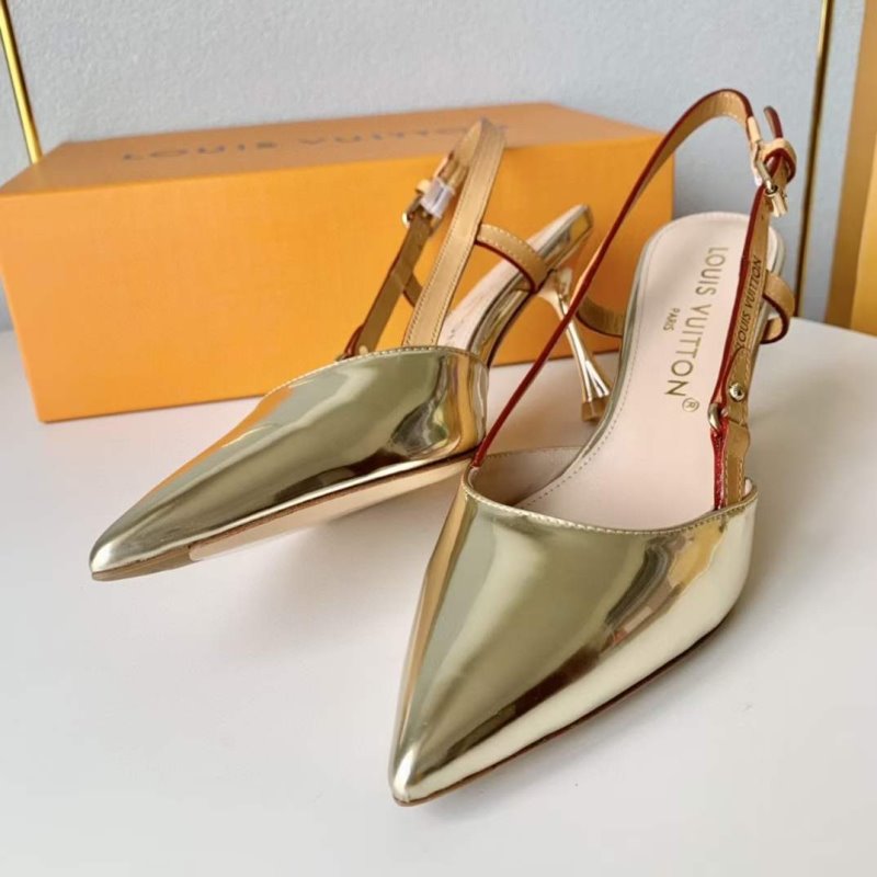 Louis Vuitton High Heeled Sandals SH00221