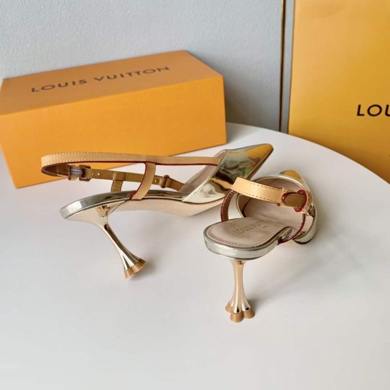 Louis Vuitton High Heeled Sandals SH00221