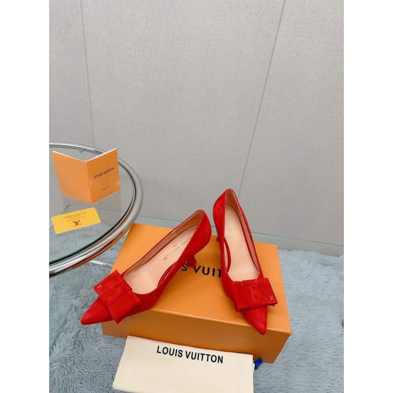Louis Vuitton High Heeled Single Shoes SH00256