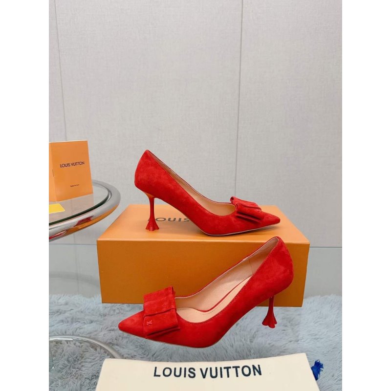Louis Vuitton High Heeled Single Shoes SH00256