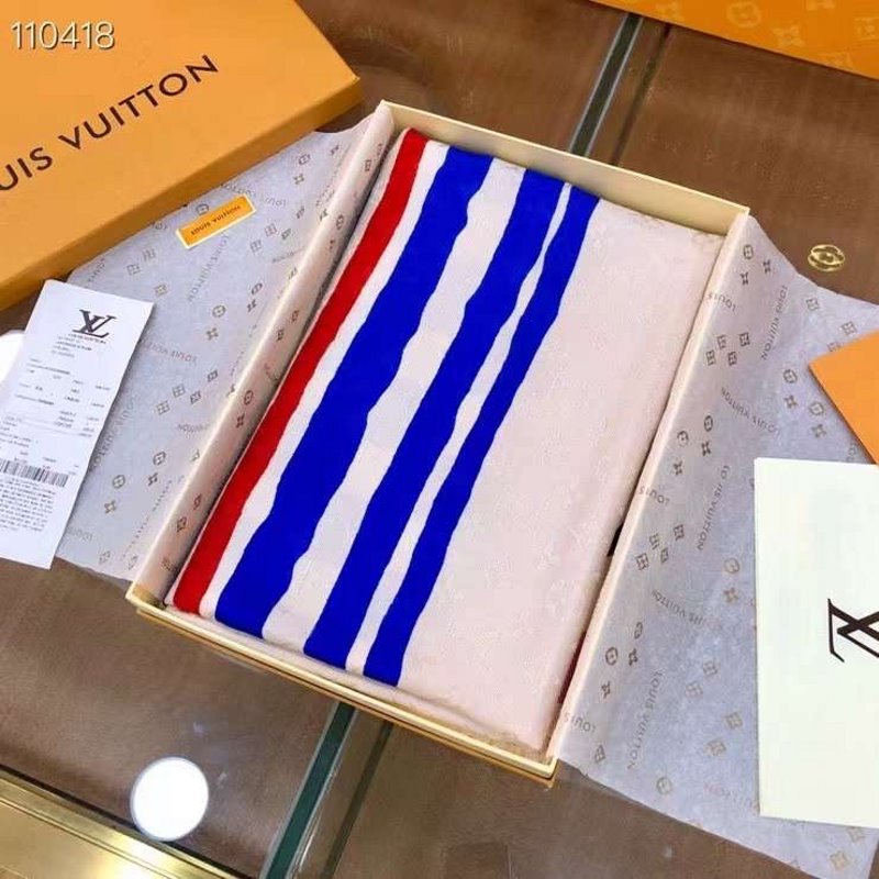 Louis Vuitton Muberry Silk Scarf SS001302