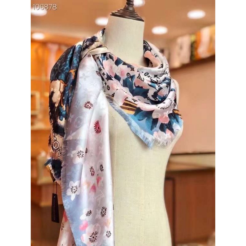 Louis Vuitton Muberry Silk Scarf SS001305