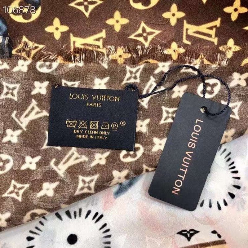 Louis Vuitton Muberry Silk Scarf SS001305