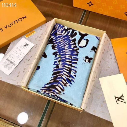 Louis Vuitton Muberry Silk Scarf SS001306
