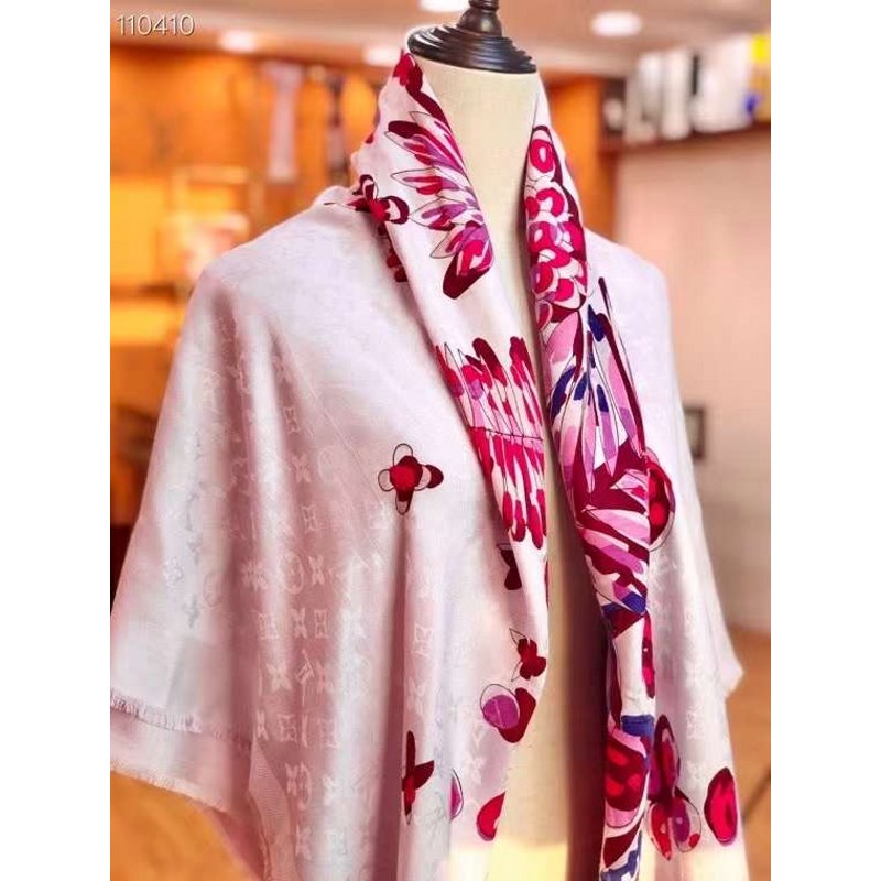 Louis Vuitton Muberry Silk Scarf SS001307