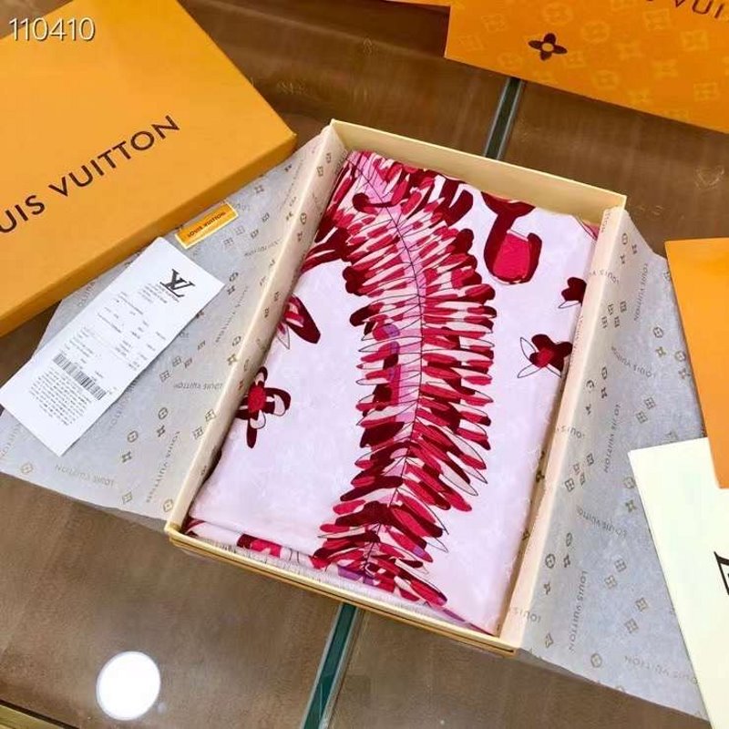Louis Vuitton Muberry Silk Scarf SS001307