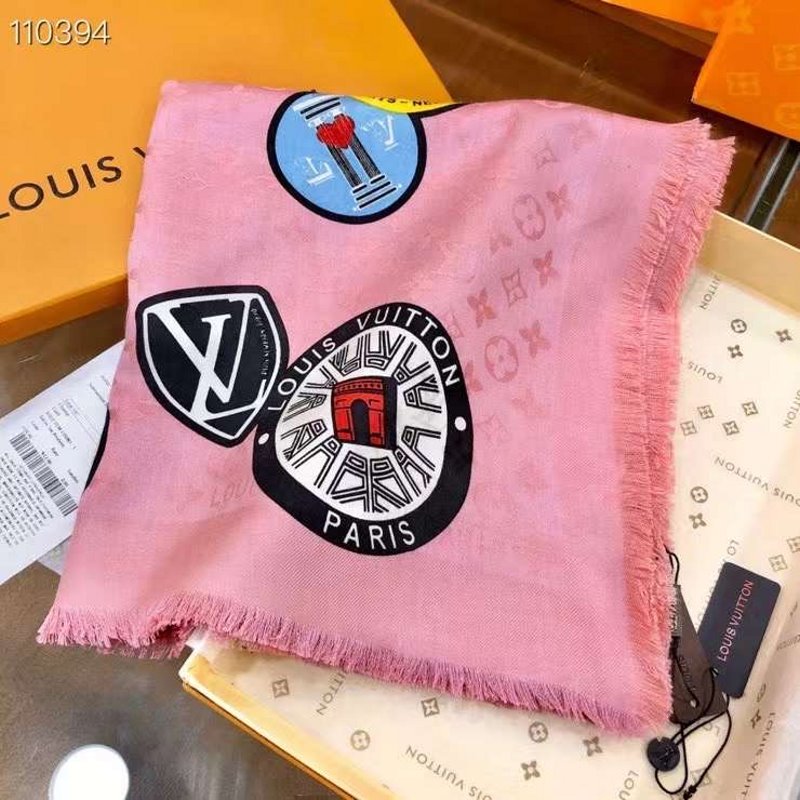 Louis Vuitton Muberry Silk Scarf SS001310