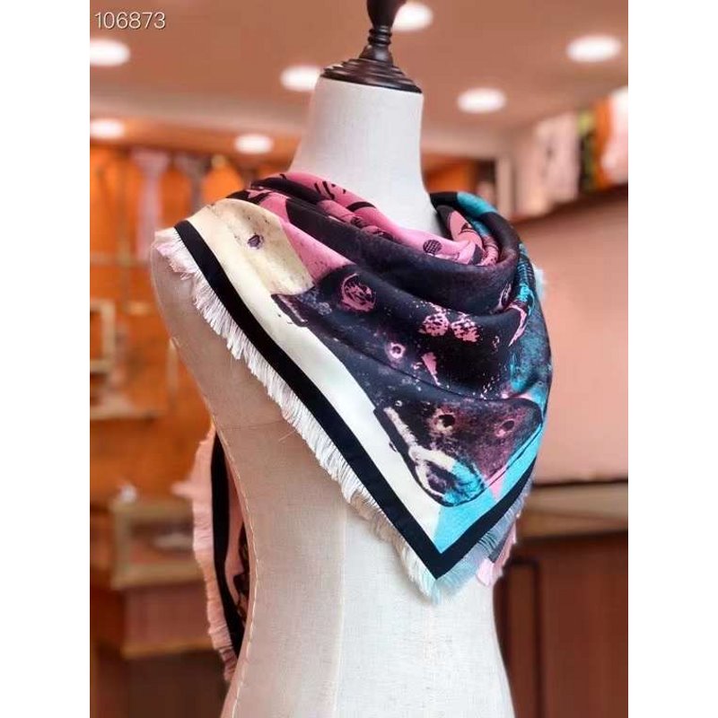 Louis Vuitton Muberry Silk Scarf SS001312