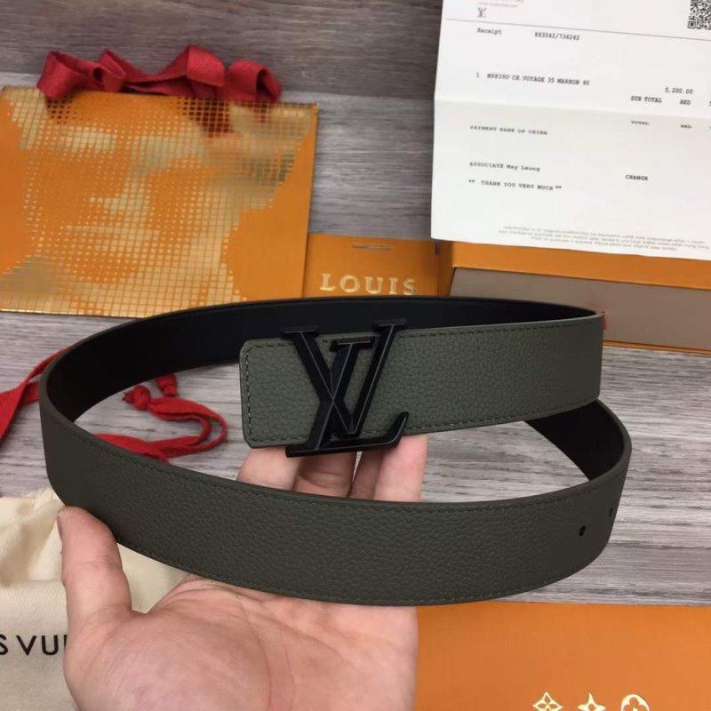 Louis Vuitton Salon Buckle Double sided Belt WB001036
