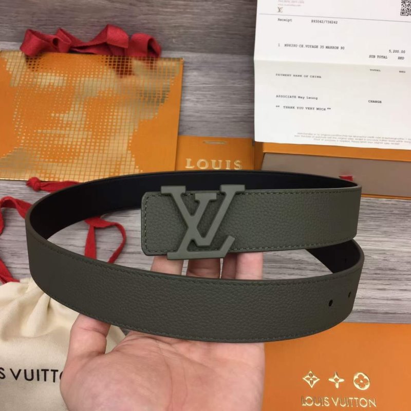 Louis Vuitton Salon Buckle Double sided Belt WB001040