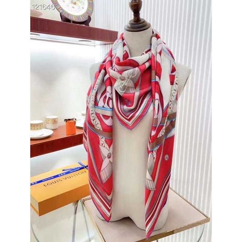 Louis Vuitton Silk and Wool Scarf SS001279