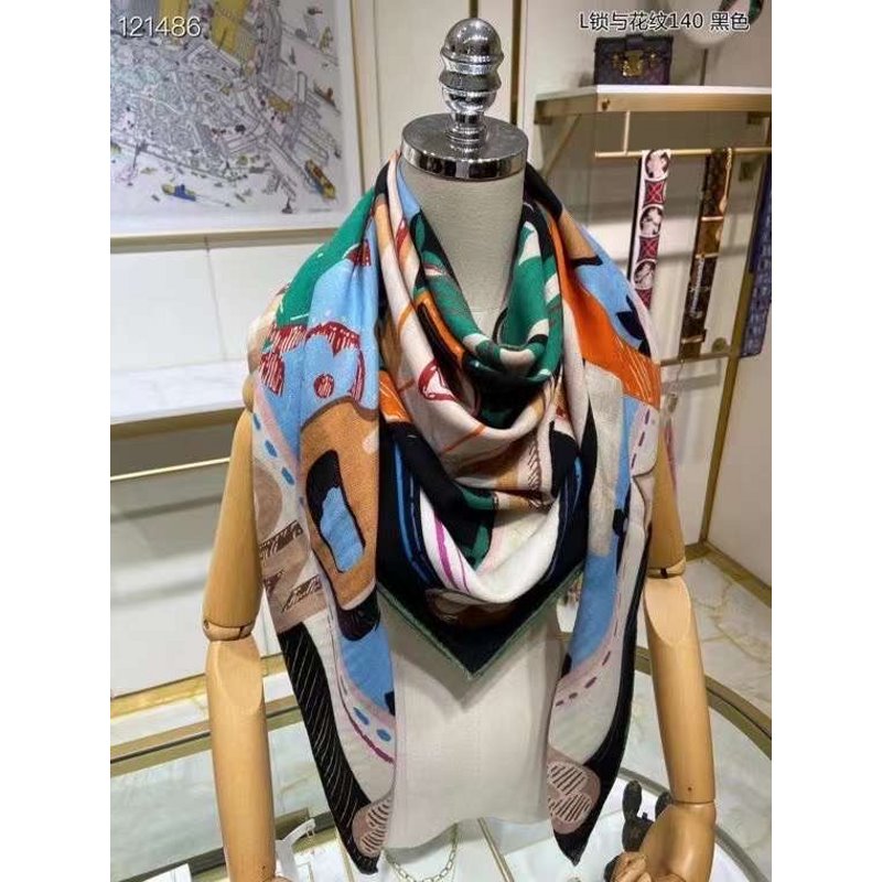 Louis Vuitton Silk and Wool Scarf SS001281
