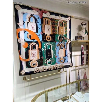 Louis Vuitton Silk and Wool Scarf SS001281